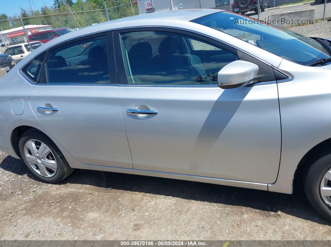 2018 Nissan Sentra S Silver vin: 3N1AB7AP4JY212459