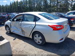 2018 Nissan Sentra S Silver vin: 3N1AB7AP4JY212459