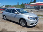 2018 Nissan Sentra S Silver vin: 3N1AB7AP4JY212459