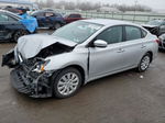 2018 Nissan Sentra S Silver vin: 3N1AB7AP4JY234557