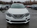 2018 Nissan Sentra S White vin: 3N1AB7AP4JY259524