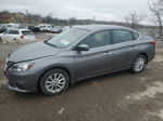 2018 Nissan Sentra S Gray vin: 3N1AB7AP4JY275707