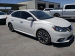 2018 Nissan Sentra S White vin: 3N1AB7AP4JY275934