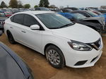 2018 Nissan Sentra S White vin: 3N1AB7AP4JY282446