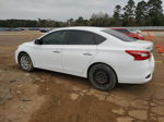 2018 Nissan Sentra S White vin: 3N1AB7AP4JY282446