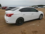 2018 Nissan Sentra S White vin: 3N1AB7AP4JY282446