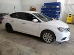 2018 Nissan Sentra S White vin: 3N1AB7AP4JY282446