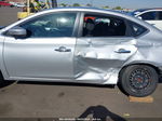 2018 Nissan Sentra S Silver vin: 3N1AB7AP4JY284679