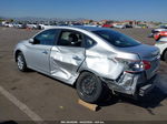 2018 Nissan Sentra S Silver vin: 3N1AB7AP4JY284679