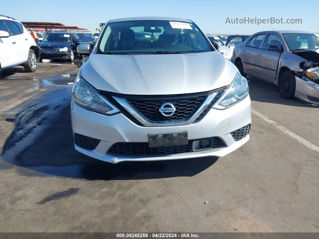 2018 Nissan Sentra S Silver vin: 3N1AB7AP4JY284679