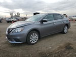 2018 Nissan Sentra S Gray vin: 3N1AB7AP4JY304817