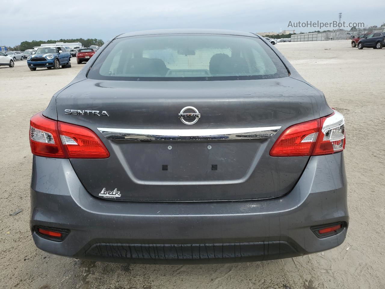 2018 Nissan Sentra S Серебряный vin: 3N1AB7AP4JY328549