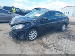 2018 Nissan Sentra S Black vin: 3N1AB7AP4JY329619