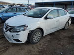 2018 Nissan Sentra S White vin: 3N1AB7AP4JY335873