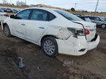 2018 Nissan Sentra S White vin: 3N1AB7AP4JY335873