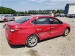 2018 Nissan Sentra S Red vin: 3N1AB7AP4JY347148