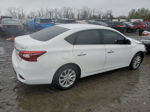 2019 Nissan Sentra S White vin: 3N1AB7AP4KL611578