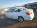 2019 Nissan Sentra S White vin: 3N1AB7AP4KL612424