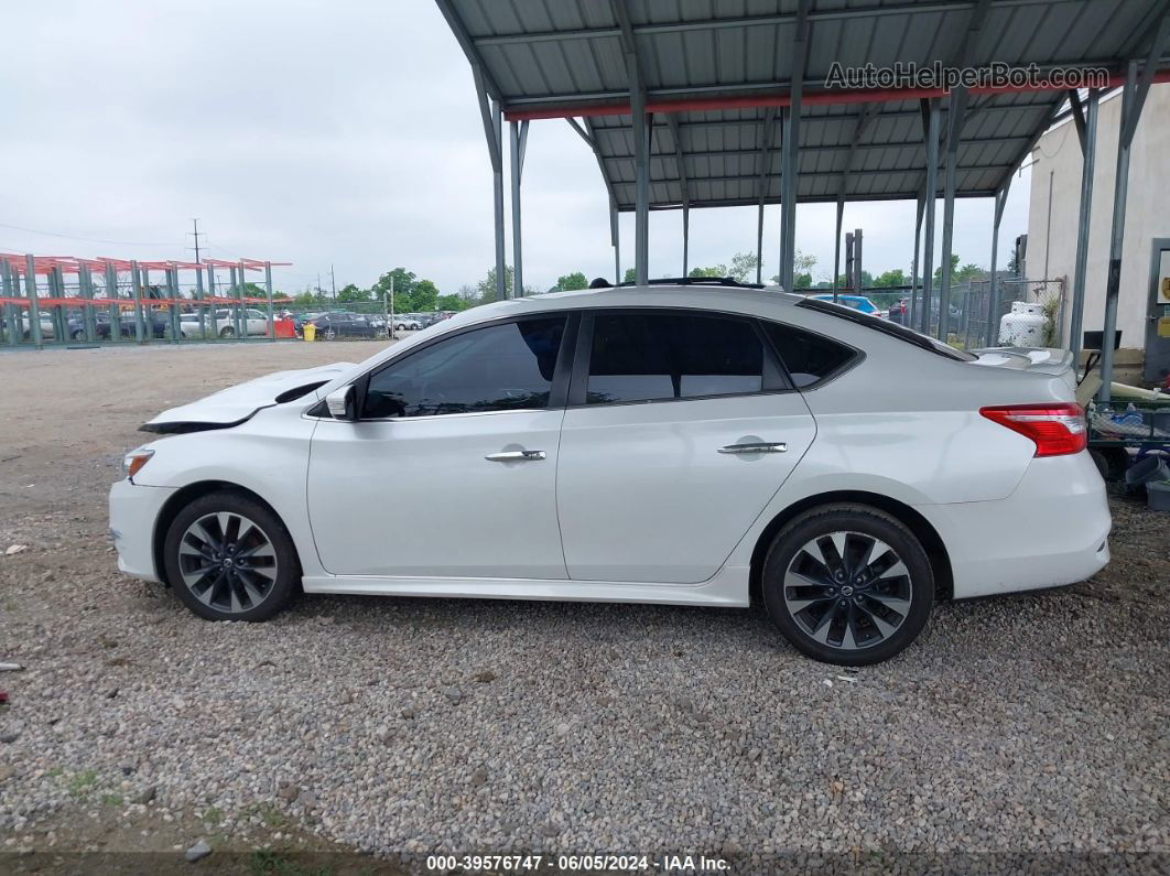 2019 Nissan Sentra Sr White vin: 3N1AB7AP4KY211751