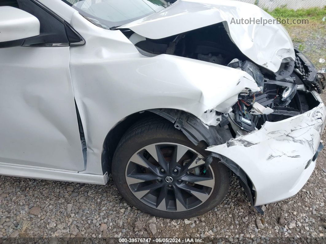 2019 Nissan Sentra Sr White vin: 3N1AB7AP4KY211751