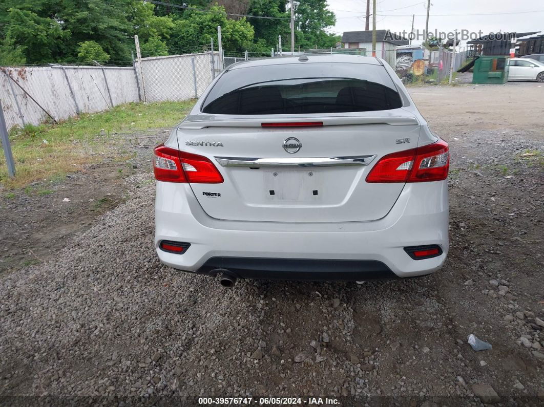 2019 Nissan Sentra Sr White vin: 3N1AB7AP4KY211751