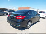 2019 Nissan Sentra S Black vin: 3N1AB7AP4KY239128