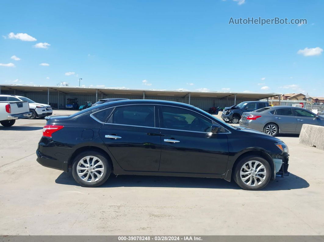 2019 Nissan Sentra S Black vin: 3N1AB7AP4KY239128