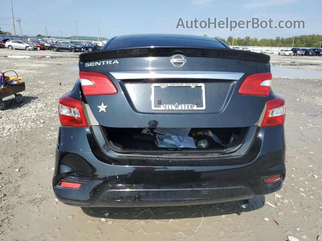 2019 Nissan Sentra S Black vin: 3N1AB7AP4KY251845