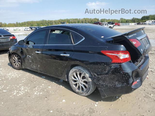 2019 Nissan Sentra S Black vin: 3N1AB7AP4KY251845