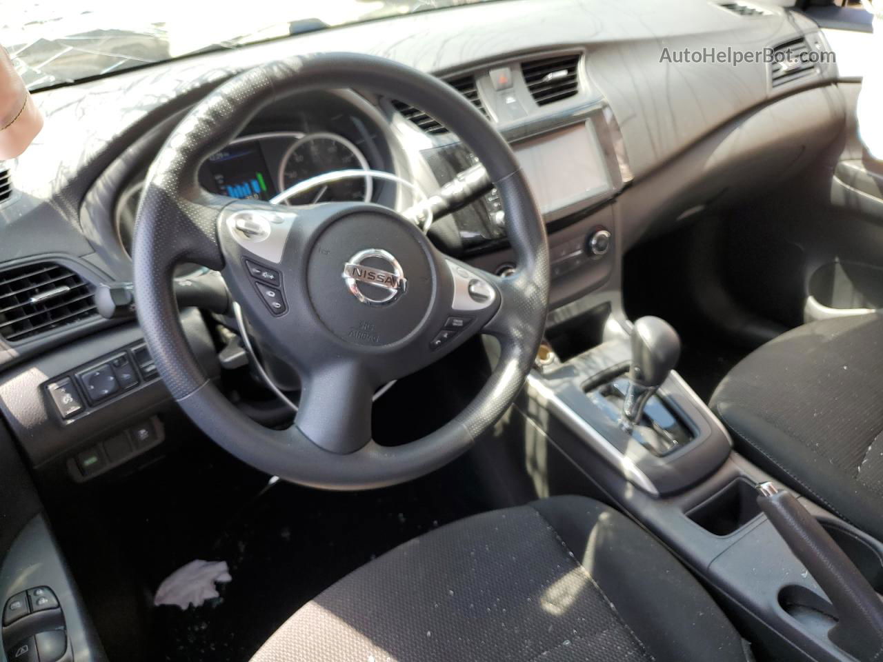 2019 Nissan Sentra S Синий vin: 3N1AB7AP4KY258486