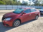 2019 Nissan Sentra S Red vin: 3N1AB7AP4KY263106