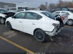 2019 Nissan Sentra S White vin: 3N1AB7AP4KY267611