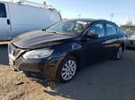 2019 Nissan Sentra S Black vin: 3N1AB7AP4KY290600