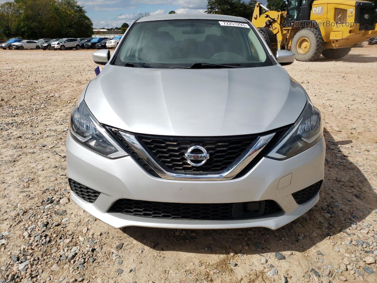 2019 Nissan Sentra S Silver vin: 3N1AB7AP4KY294730