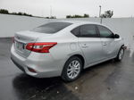 2019 Nissan Sentra S Серебряный vin: 3N1AB7AP4KY311784