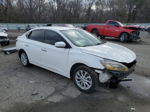 2019 Nissan Sentra S White vin: 3N1AB7AP4KY322784