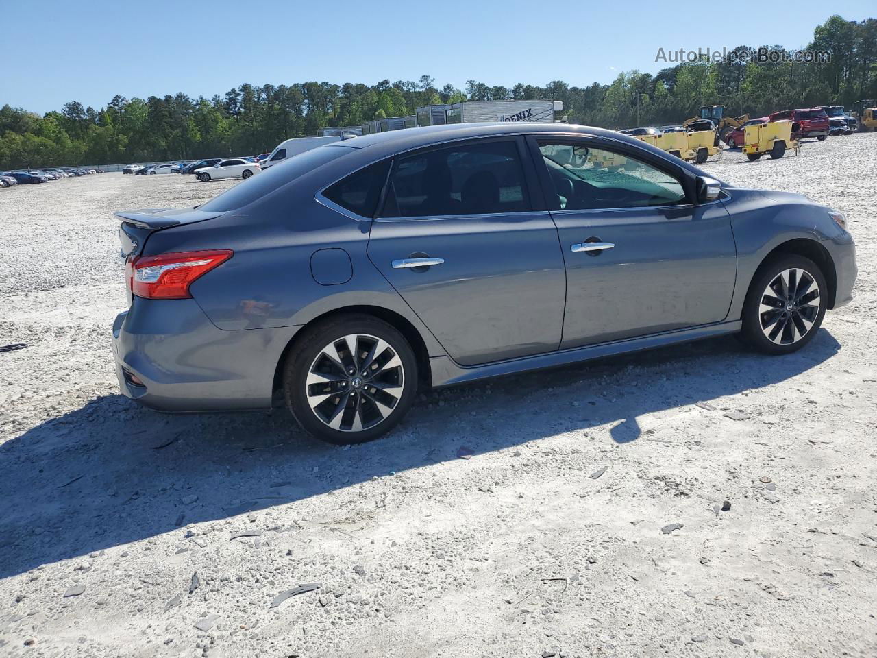 2019 Nissan Sentra S Gray vin: 3N1AB7AP4KY334885