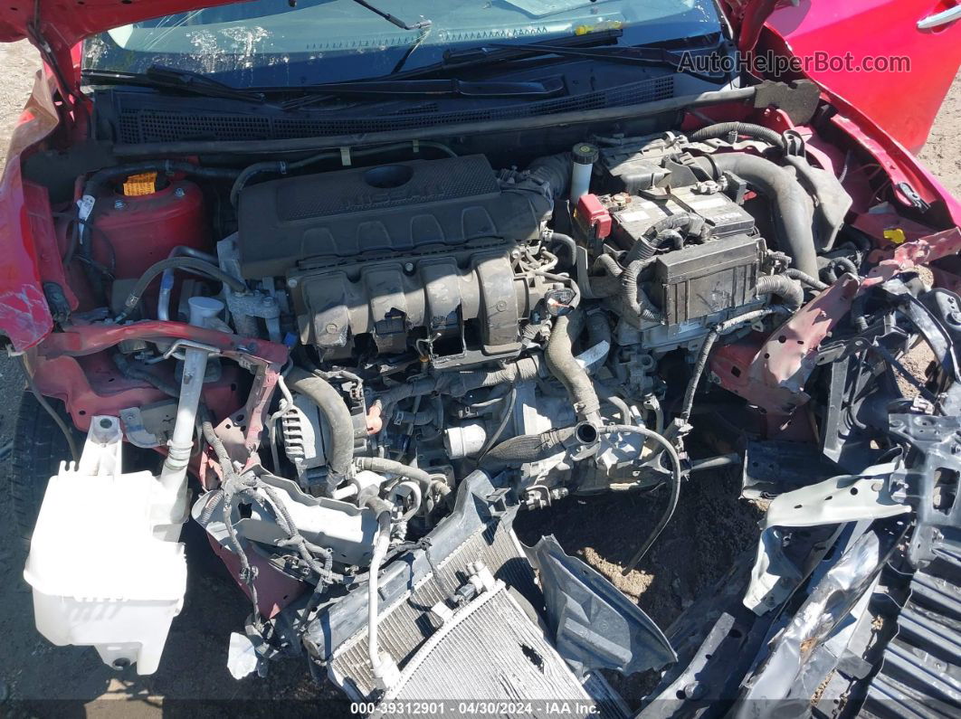 2019 Nissan Sentra Sr Red vin: 3N1AB7AP4KY335499