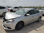 2019 Nissan Sentra S Silver vin: 3N1AB7AP4KY336197