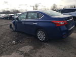 2019 Nissan Sentra S Blue vin: 3N1AB7AP4KY347538