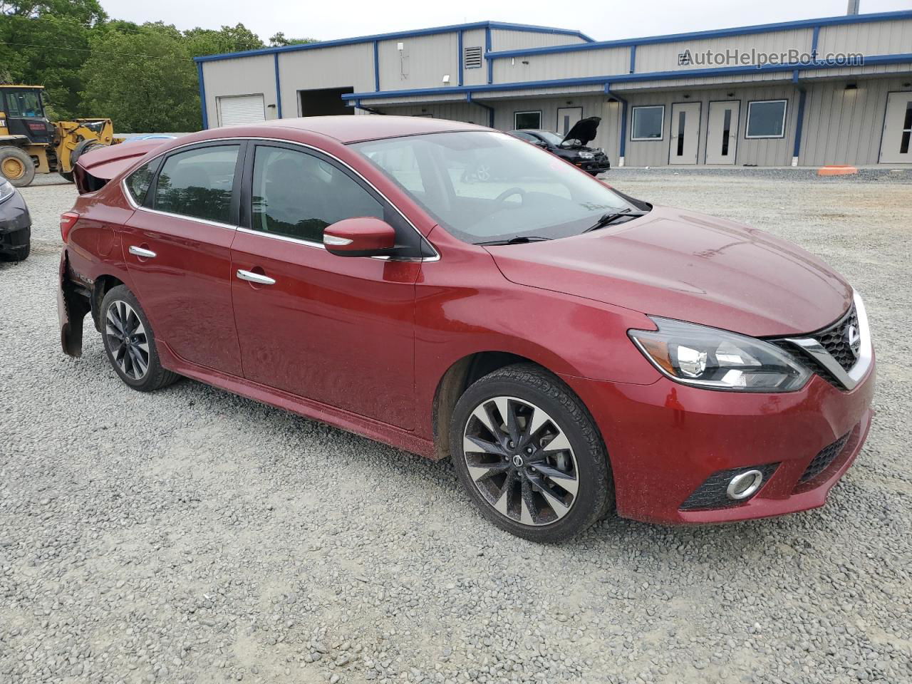 2019 Nissan Sentra S Red vin: 3N1AB7AP4KY352660