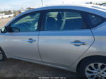 2019 Nissan Sentra Sv Silver vin: 3N1AB7AP4KY391832