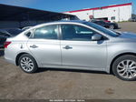 2019 Nissan Sentra Sv Silver vin: 3N1AB7AP4KY391832