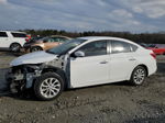 2019 Nissan Sentra S White vin: 3N1AB7AP4KY397520