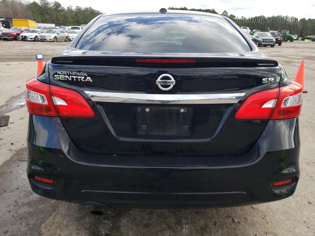 2019 Nissan Sentra S Black vin: 3N1AB7AP4KY408127