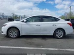 2019 Nissan Sentra S White vin: 3N1AB7AP4KY424408