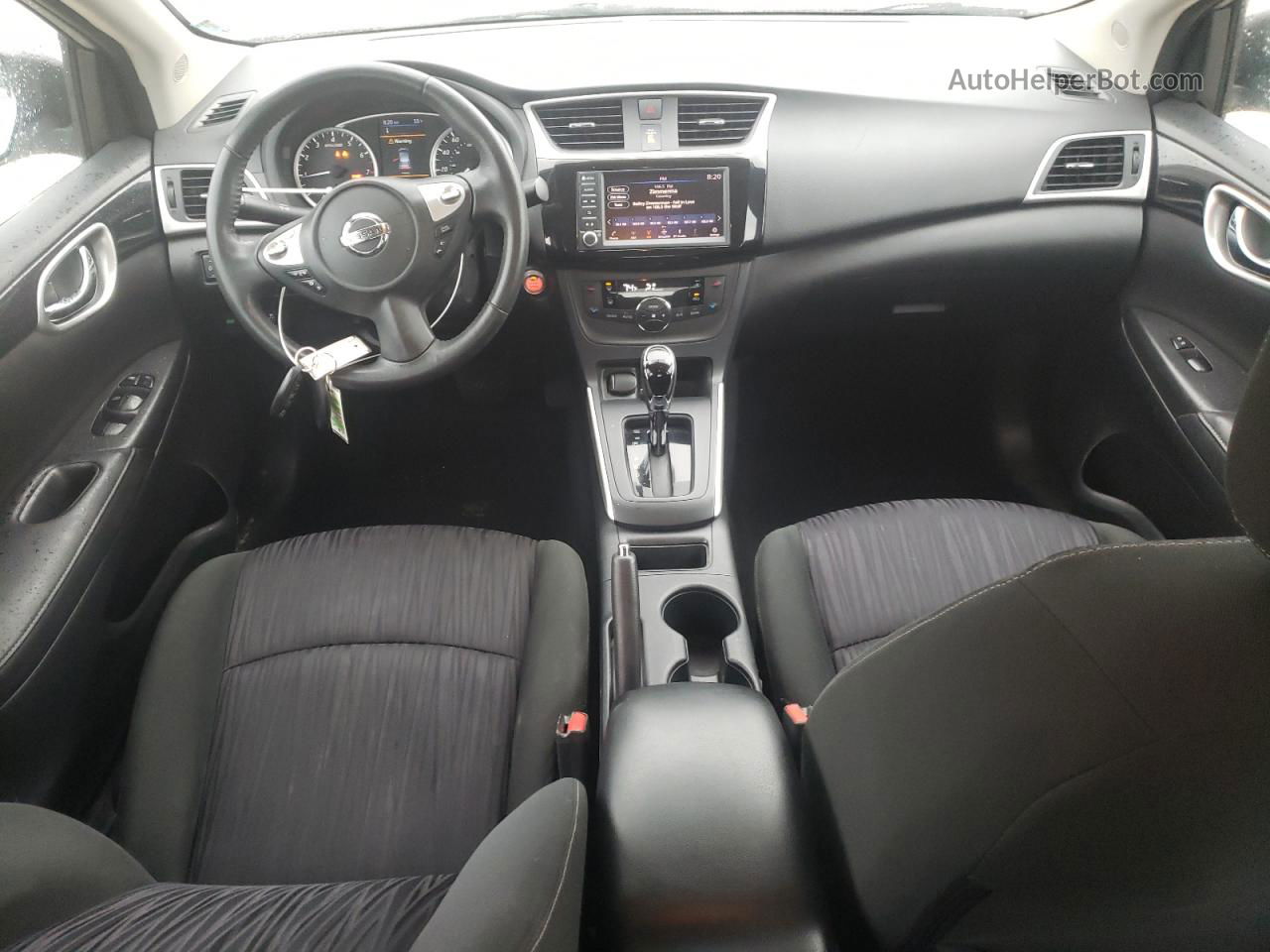 2019 Nissan Sentra S Серебряный vin: 3N1AB7AP4KY428958