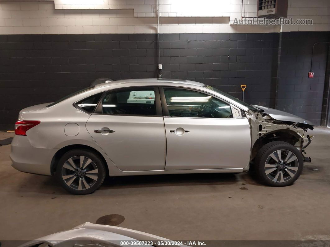 2019 Nissan Sentra Sv Silver vin: 3N1AB7AP4KY441869