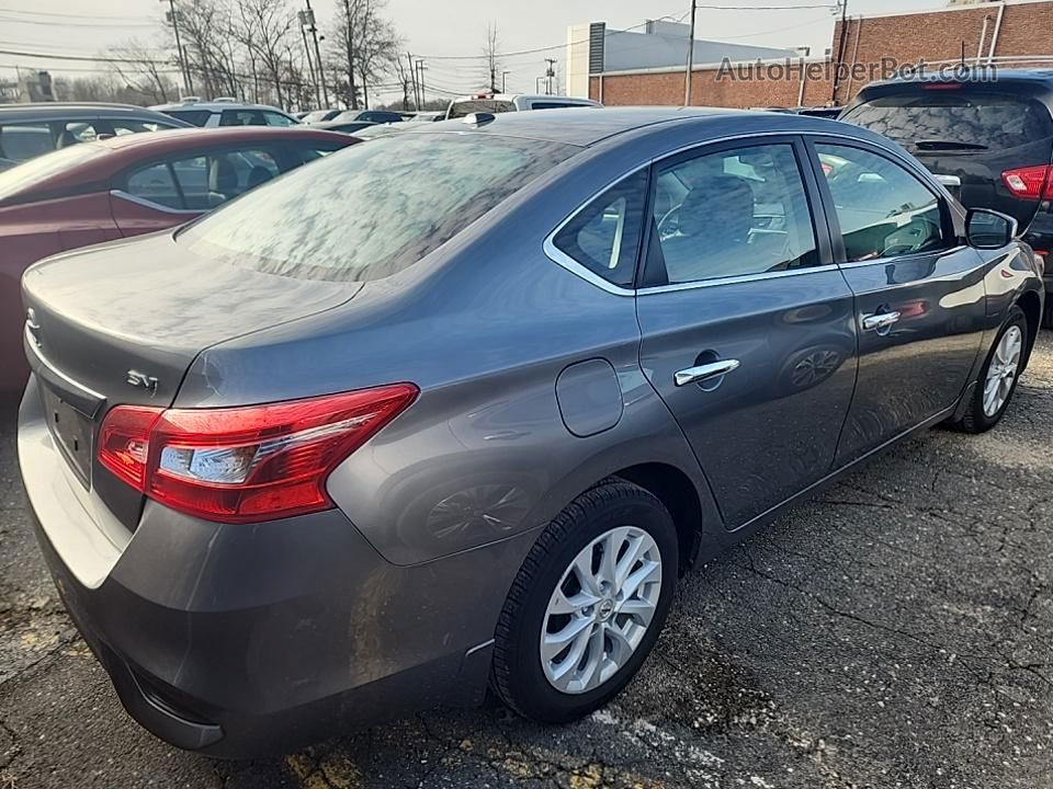 2019 Nissan Sentra S/sv/sr/sl Gray vin: 3N1AB7AP4KY442276