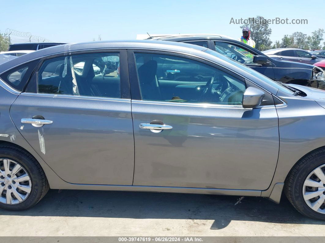 2019 Nissan Sentra S Gray vin: 3N1AB7AP4KY445601